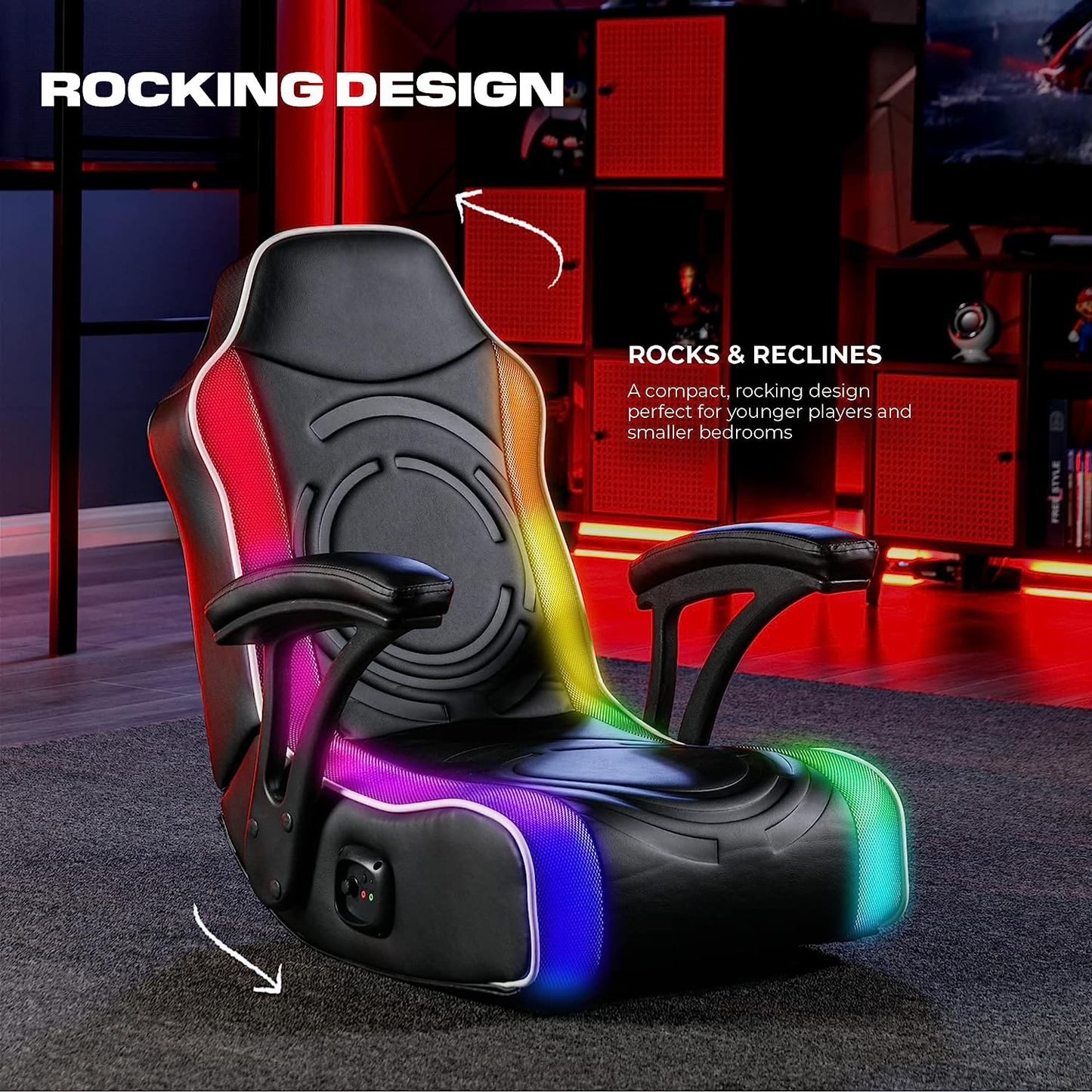LED Floor Gaming Chair