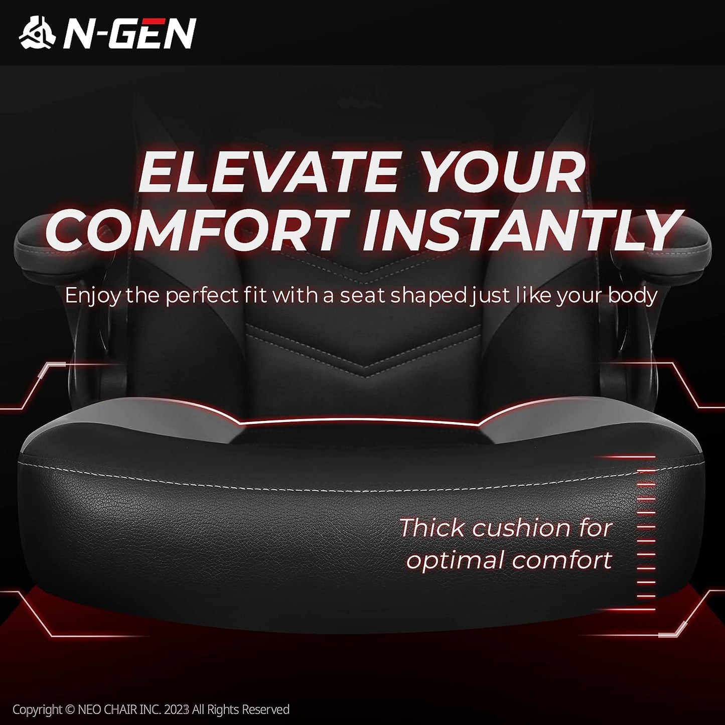 Gaming Chair Ergonomic Office Chair Computer Desk Chair with Lumbar Support Flip Up Arms Adjustable Height Swivel PU Leather Executive PC Chair with Wheels for Adults Women Men