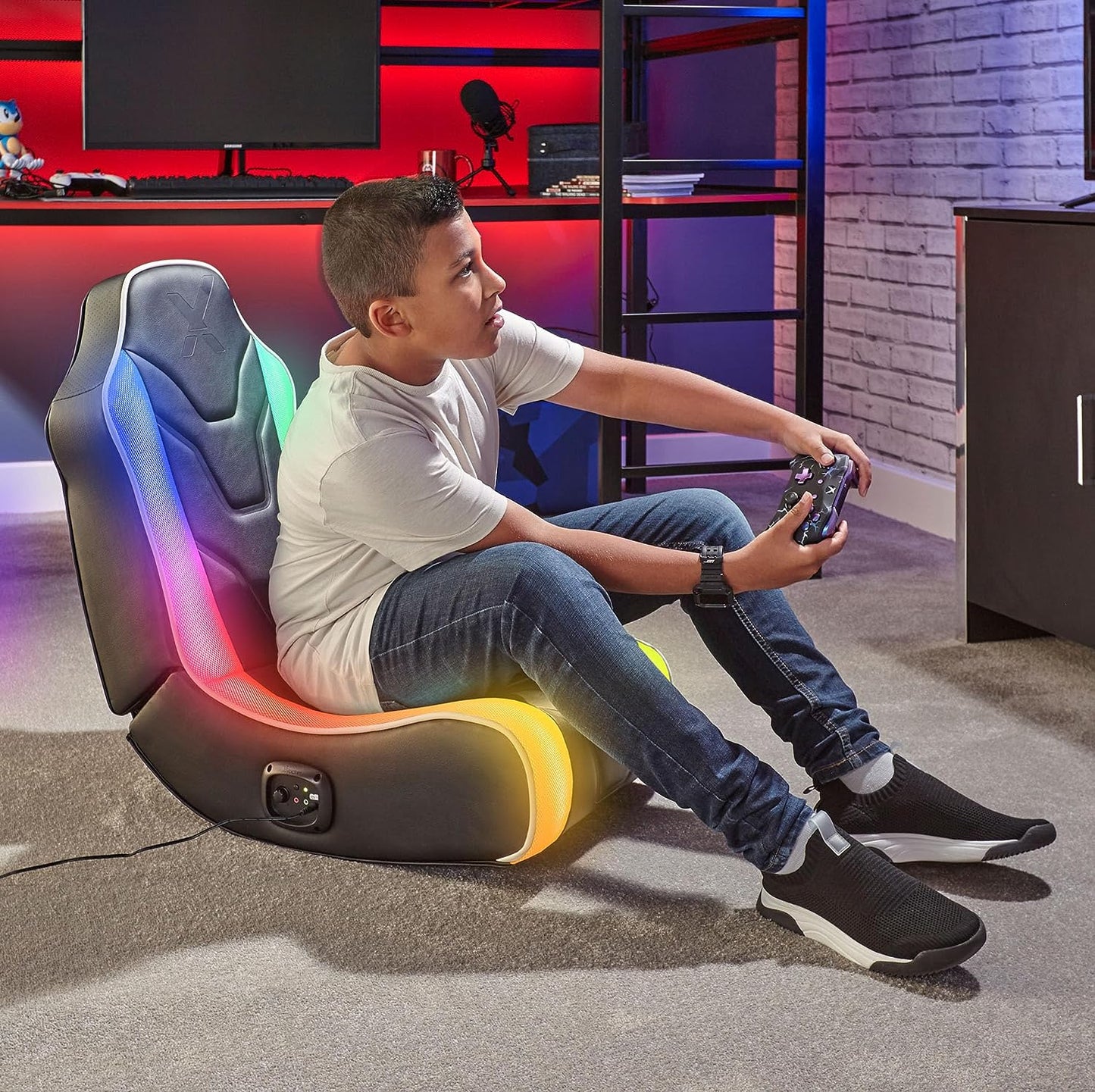 LED Floor Gaming Chair