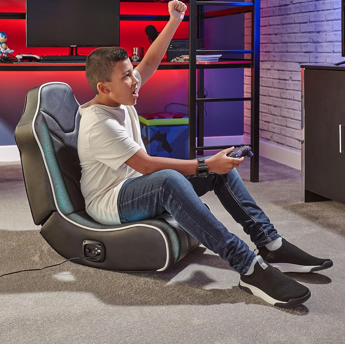 LED Floor Gaming Chair