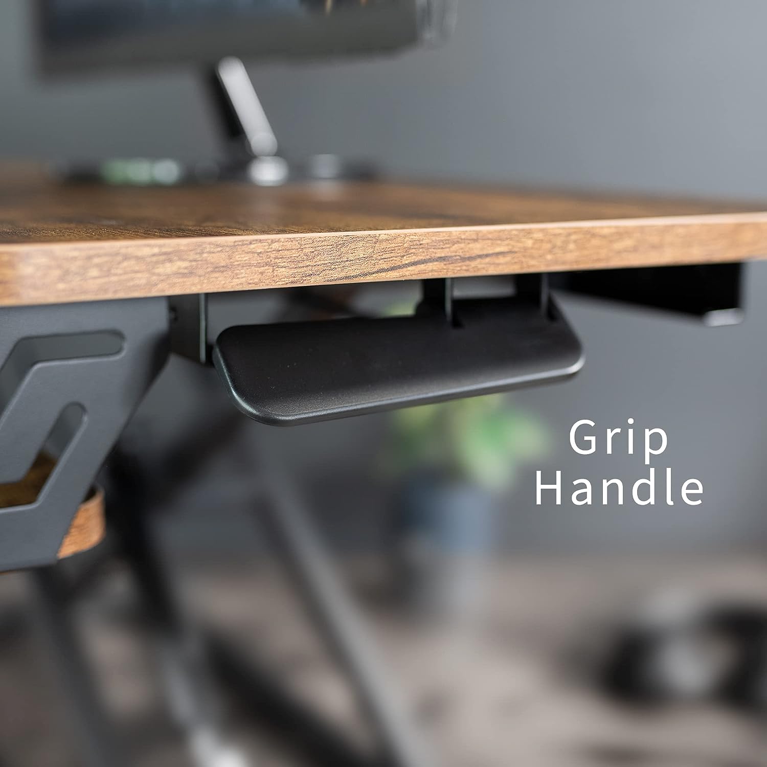 Height Adjustable 32 inch Stand Up Desk Converter, Quick Sit to Stand Tabletop Dual Monitor Riser Workstation