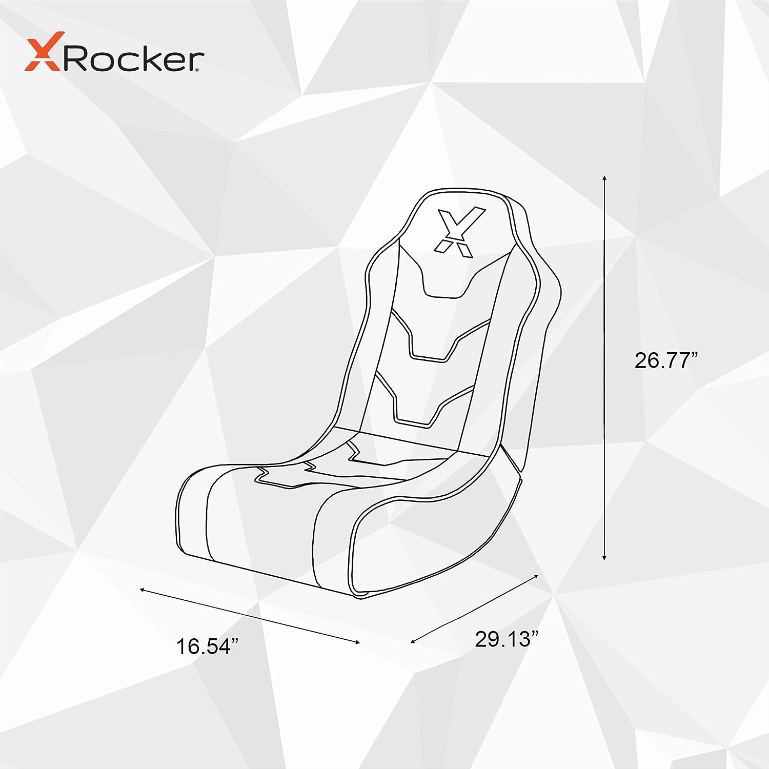 LED Floor Gaming Chair