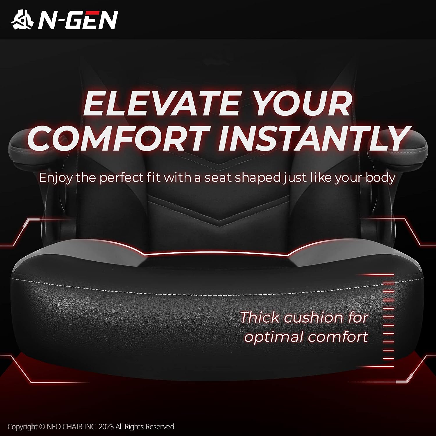 Gaming Chair Ergonomic Office Chair Computer Desk Chair with Lumbar Support Flip Up Arms Adjustable Height Swivel PU Leather Executive PC Chair with Wheels for Adults Women Men