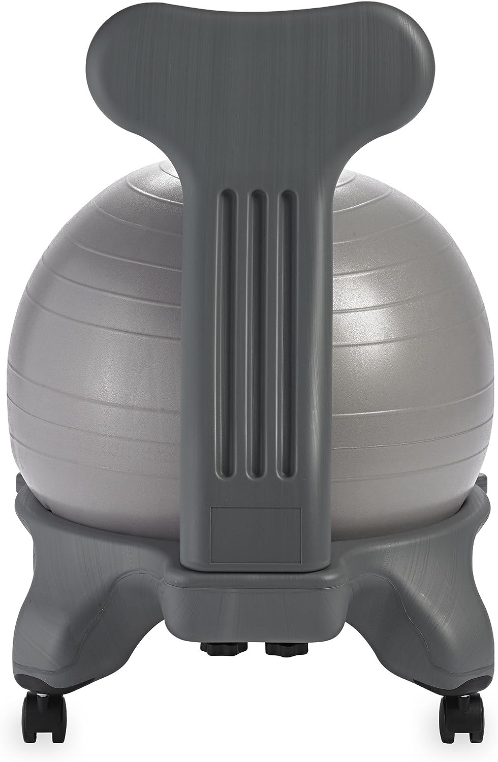 Classic Balance Ball Chair – Exercise Stability Yoga Ball Premium Ergonomic Chair for Home and Office Desk with Air Pump, Exercise Guide and Satisfaction Guarantee
