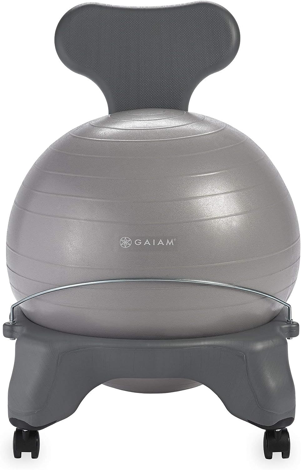 Classic Balance Ball Chair – Exercise Stability Yoga Ball Premium Ergonomic Chair for Home and Office Desk with Air Pump, Exercise Guide and Satisfaction Guarantee
