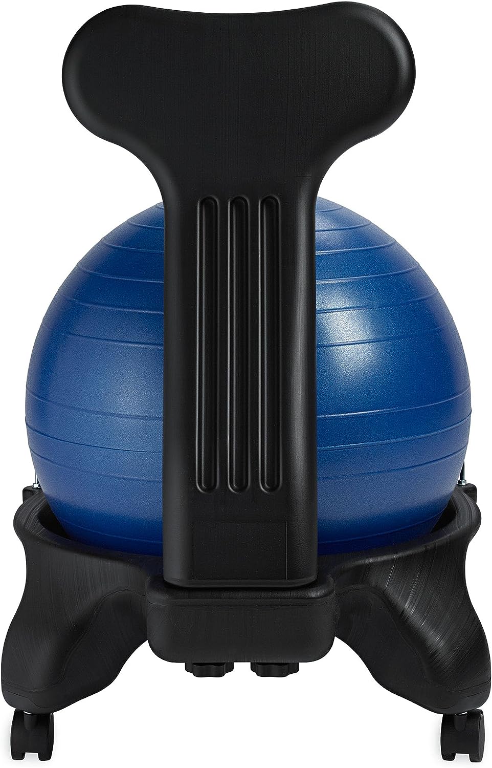 Classic Balance Ball Chair – Exercise Stability Yoga Ball Premium Ergonomic Chair for Home and Office Desk with Air Pump, Exercise Guide and Satisfaction Guarantee
