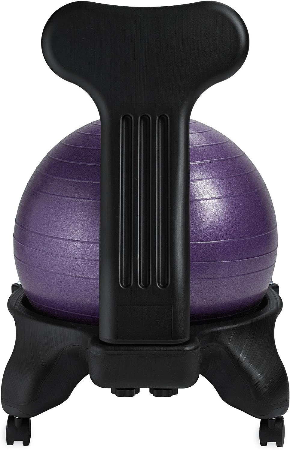 Classic Balance Ball Chair – Exercise Stability Yoga Ball Premium Ergonomic Chair for Home and Office Desk with Air Pump, Exercise Guide and Satisfaction Guarantee
