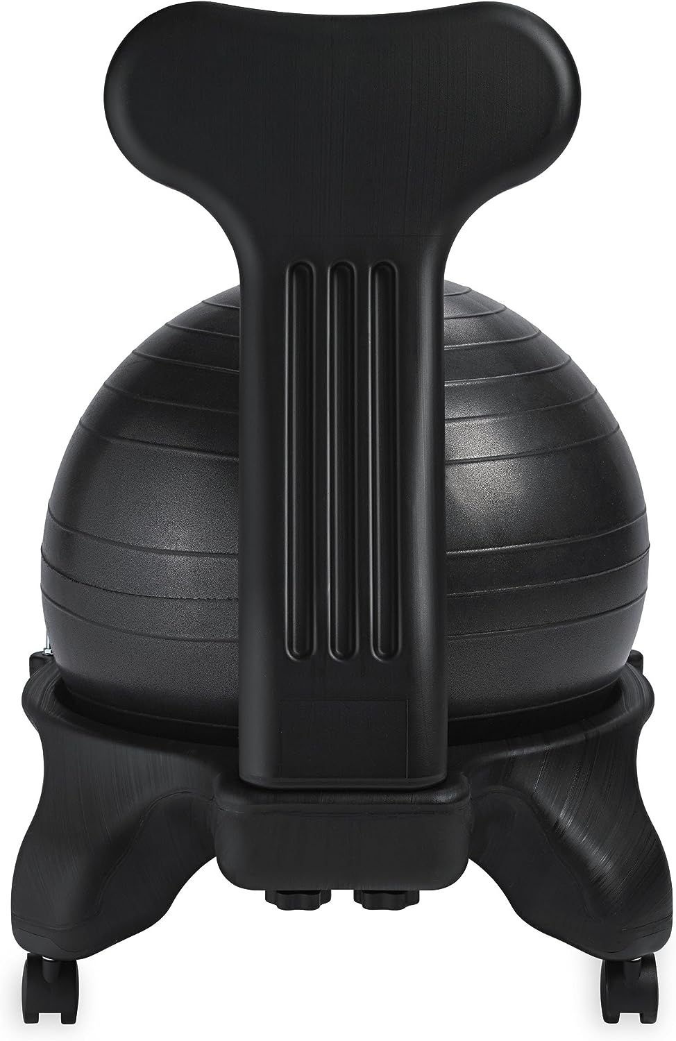 Classic Balance Ball Chair – Exercise Stability Yoga Ball Premium Ergonomic Chair for Home and Office Desk with Air Pump, Exercise Guide and Satisfaction Guarantee
