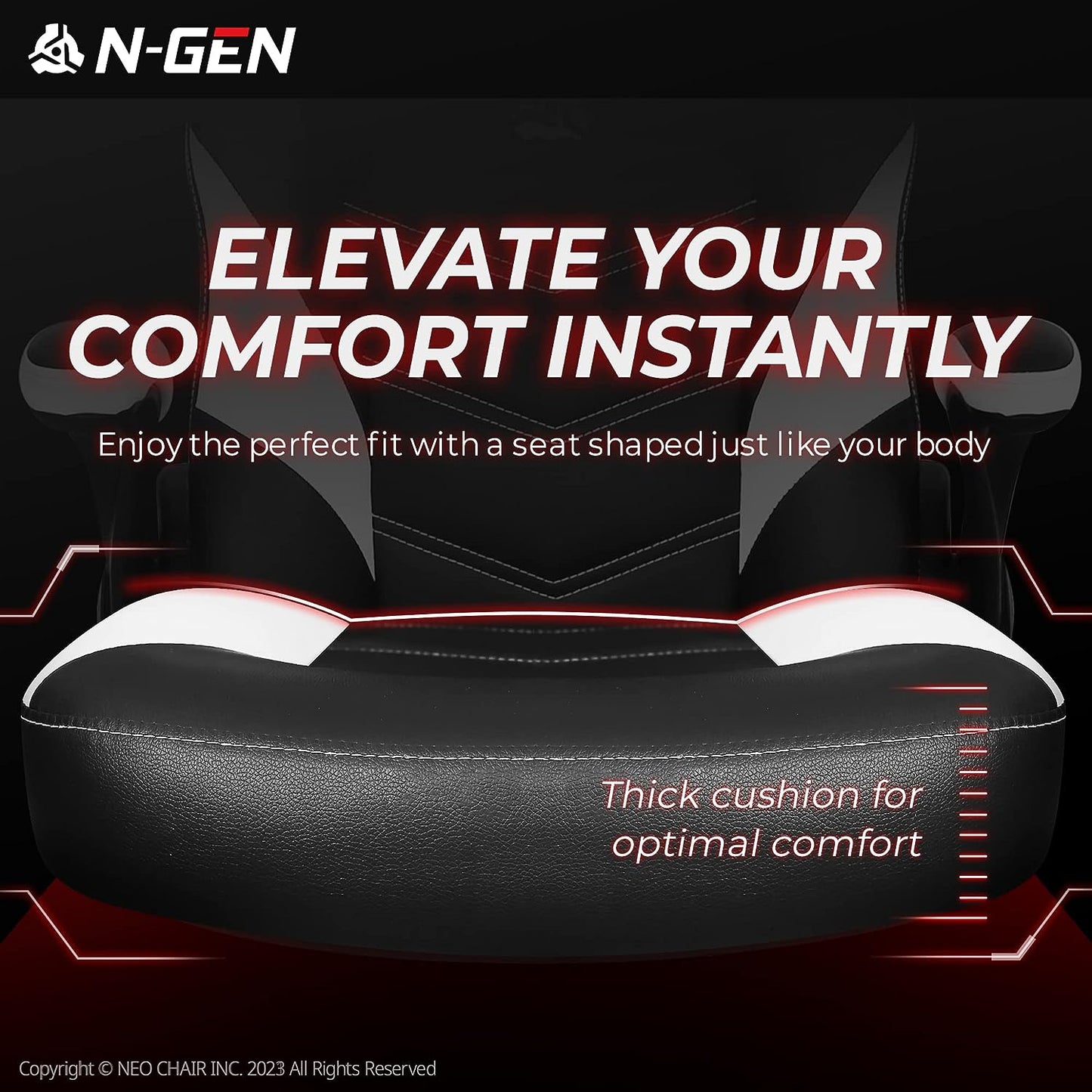 Gaming Chair Ergonomic Office Chair Computer Desk Chair with Lumbar Support Flip Up Arms Adjustable Height Swivel PU Leather Executive PC Chair with Wheels for Adults Women Men